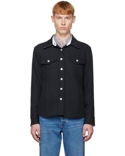 MERYLL ROGGE Pocket Shirt - Black
