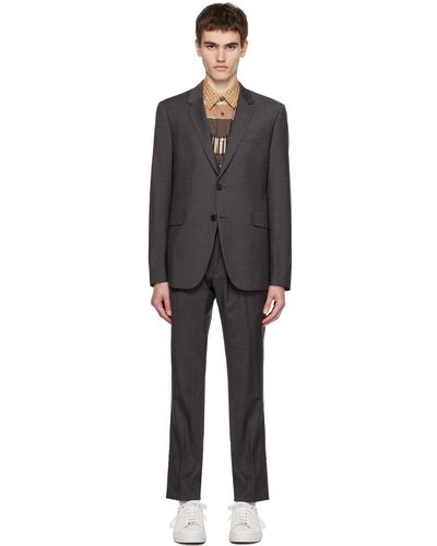 Paul Smith Grey Kensington Suit - Black
