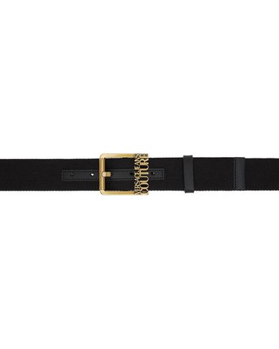 Versace Logo Belt - Black