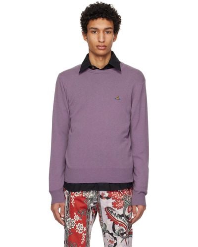 Vivienne Westwood Purple Man Sweater