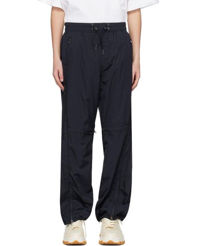 WOOYOUNGMI Panelled Track Trousers - Blue