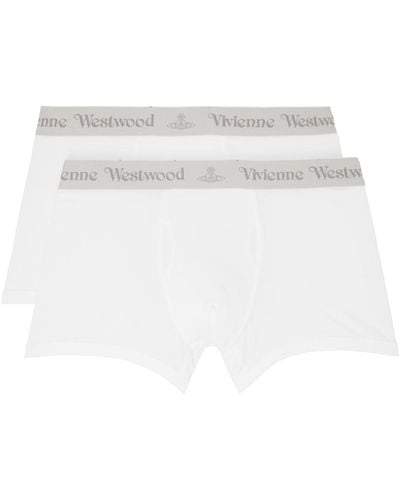 Vivienne Westwood Two-pack White Briefs - Black