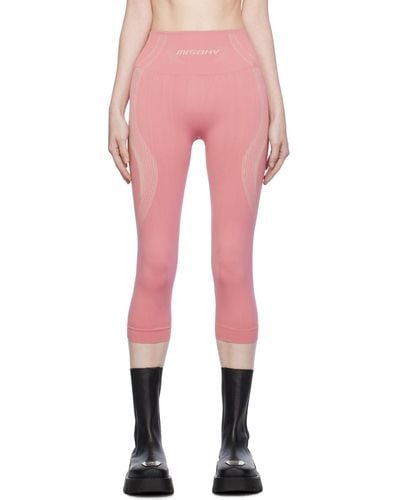 MISBHV Pink Jacquard leggings