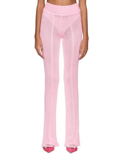 Lado Bokuchava Ssense Exclusive Acrylic Lounge Pants - Pink