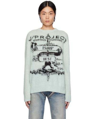 Y. Project Blue Paris' Best Sweater - Black