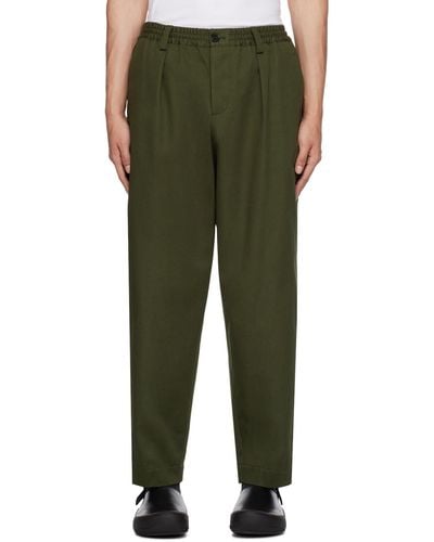 Marni Green Cropped Pants
