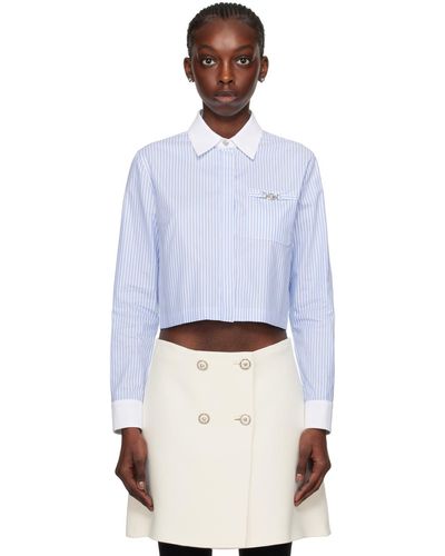 Versace Striped Shirt - White