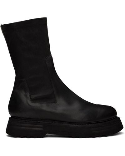 Guidi 528v チェルシーブーツ - ブラック