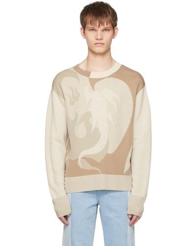 Feng Chen Wang Phoenix Sweater - Natural