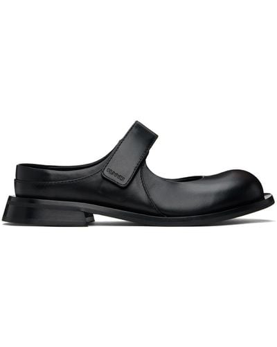 Sunnei Form Marg Sabot Loafers - Black