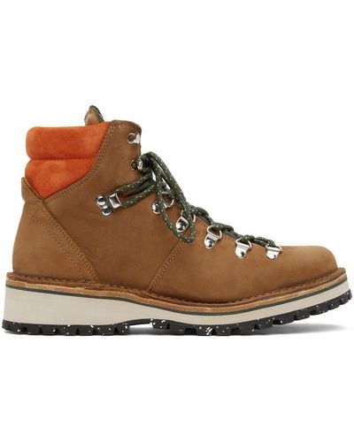 PS by Paul Smith Nubuck Ash Lace-up Boots - Multicolour