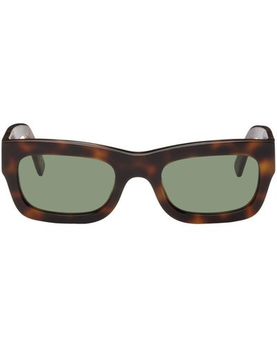 Marni Tortoiseshell Retrosuperfuture Edition Kawasan Falls Sunglasses - Green
