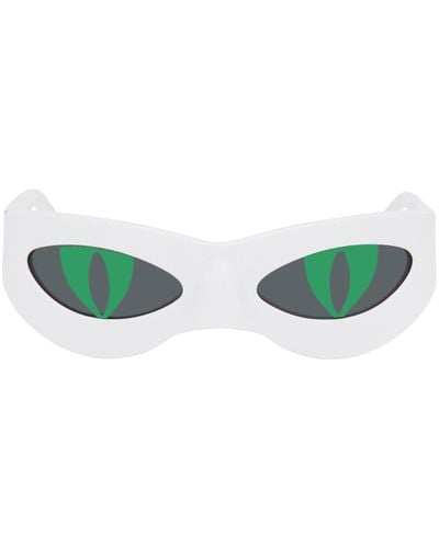 Charles Jeffrey Neko Sunglasses - Green