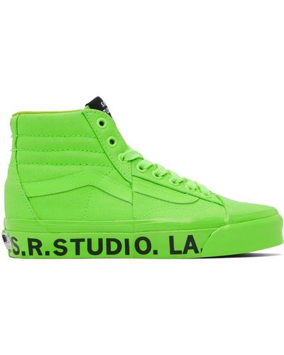 Vans S.R. Studio. La. Ca. Edition Sk8-Hi Sneakers - Green