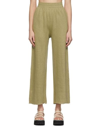 Missing You Already Linen Relax Lounge Pants - Multicolor