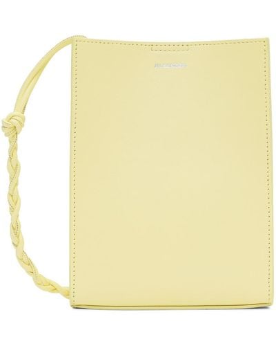 Jil Sander Yellow Small Tangle Bag