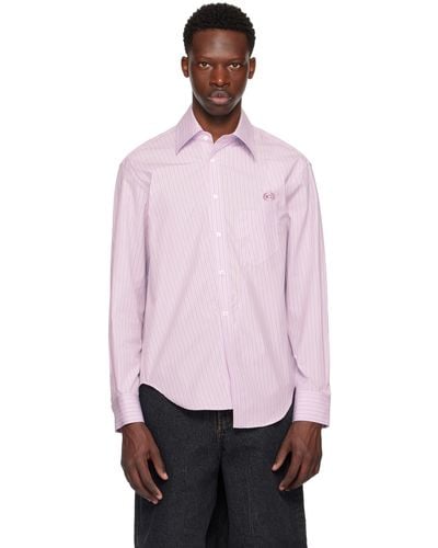 Commission Striped Shirt - Pink