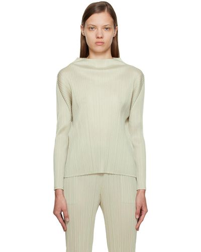 Pleats Please Issey Miyake Sweaters and pullovers for Women | Online ...