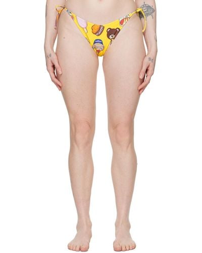 Moschino Printed Bikini Bottom - Multicolour