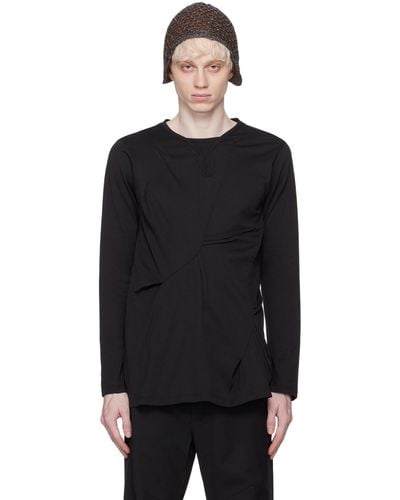 Kiko Kostadinov Black Deultum Long Sleeve T-shirt