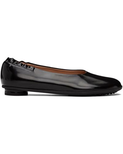 Bottega Veneta Black Atomic Ballerina Flats