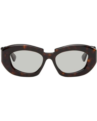 Kuboraum Tortoiseshell X23 Glasses - Black