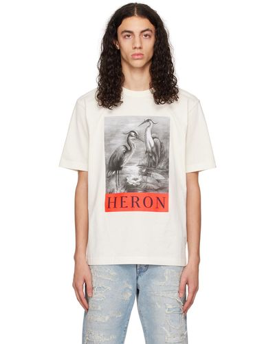 Heron Preston T-shirt heron blanc cassé - Multicolore