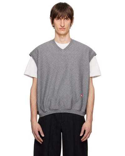 Alexander Wang Oversized Vest - Grey