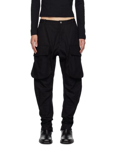 K.ngsley Trade Cargo Trousers - Black