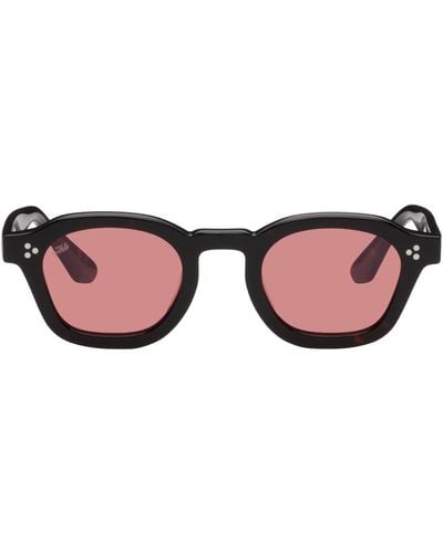 AKILA Tortoiseshell Logos Sunglasses - Black