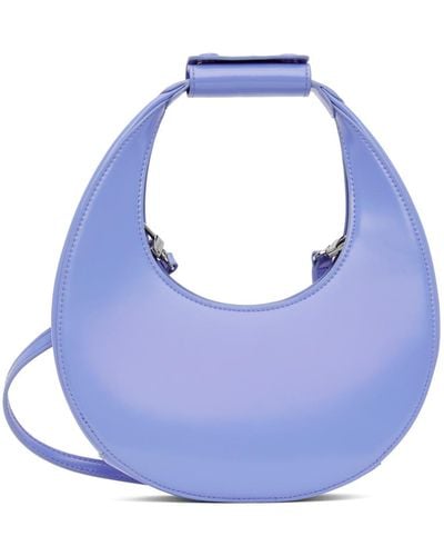 STAUD Mini Moon Bag - Blue