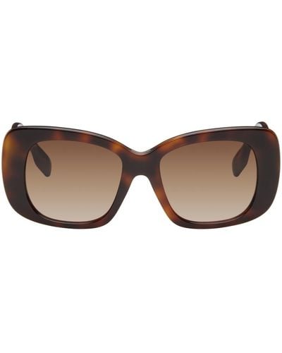 Burberry Tortoiseshell Square Sunglasses - Black