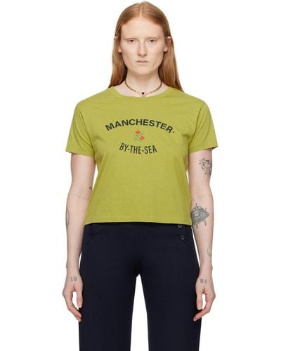 Bode Green 'manchester' T-shirt - Multicolour