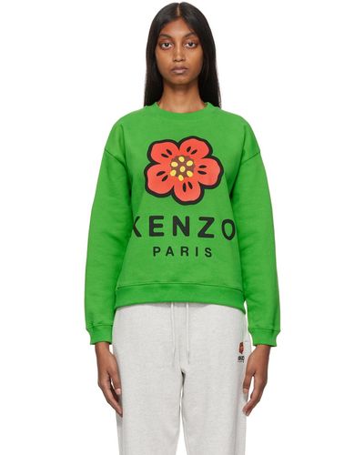 KENZO ーン Paris スウェットシャツ - グリーン