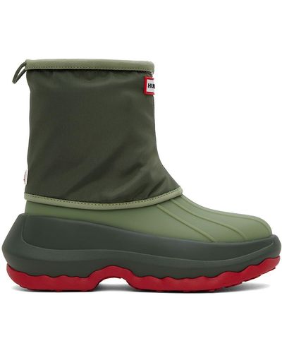 KENZO Khaki Hunter Edition Boots - Green