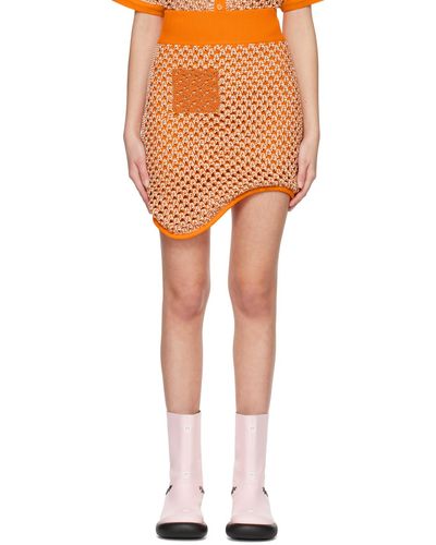 Ph5 Bozo Miniskirt - Orange