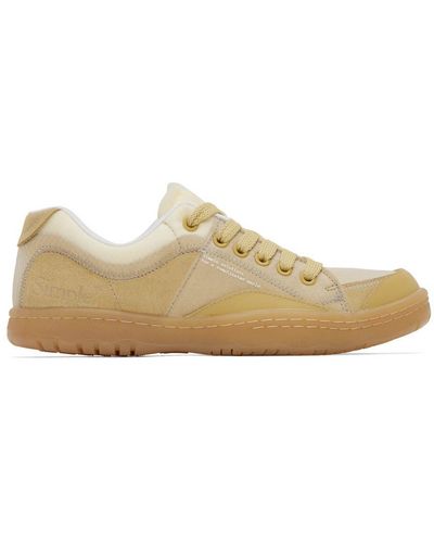 The Arrivals ® Beige Simple Edition Os Sneakers - Black