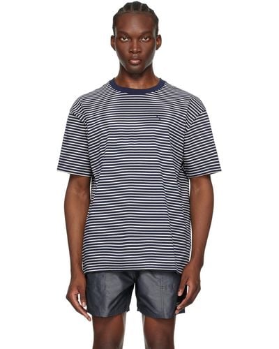 Saturdays NYC Striped T-shirt - Black