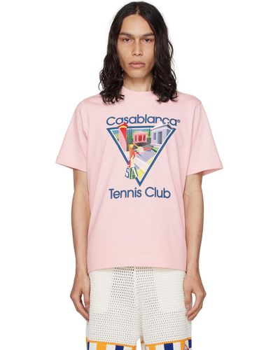 Casablancabrand T-shirt 'la joueuse' rose