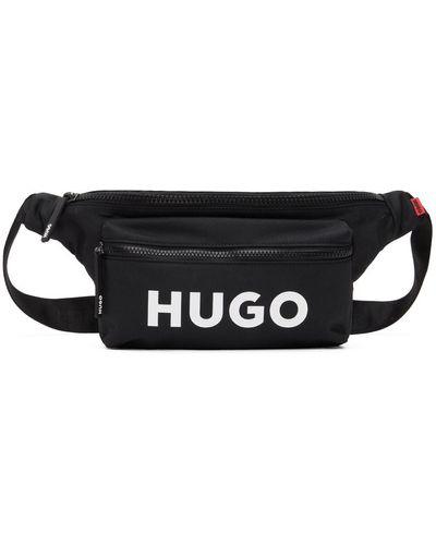 HUGO Sac-ceinture ethon 2.0 noir à logos