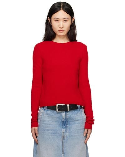 Khaite 'The Diletta' Sweater - Red