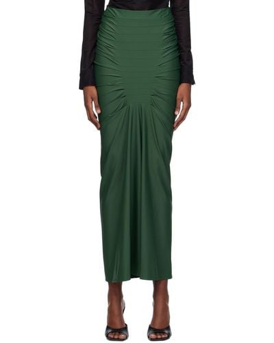 GAUGE81 Green Melia Maxi Skirt