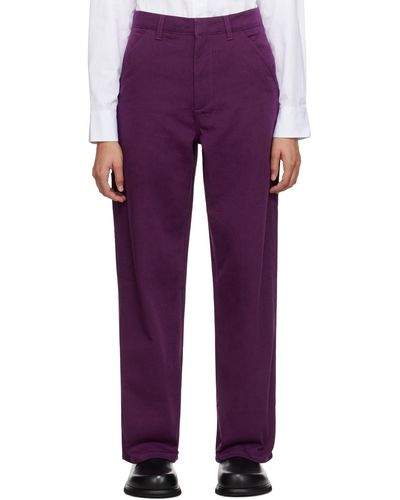 6397 Workwear Pants - Purple