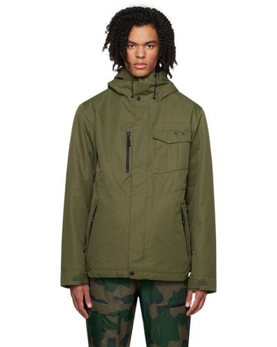 Oakley Khaki Core Divisional Rc Jacket - Green