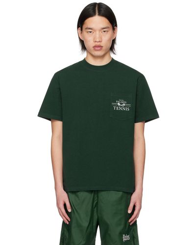 Palmes T-shirt vichi vert