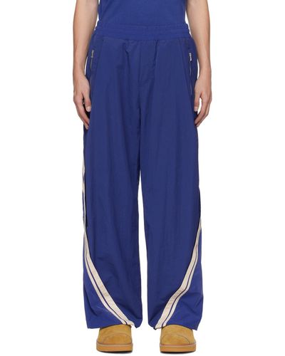 Adererror Striped Trousers - Blue
