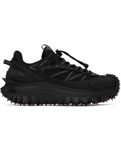 Moncler Black Trailgrip Gtx Sneakers