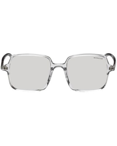 Moncler Transparent Shadorn Sunglasses - Black