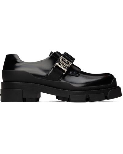 Givenchy Chaussures oxford de style derby terra noires