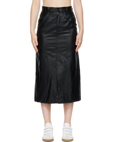 Isabel Marant Cecilia Midi Skirt - Black